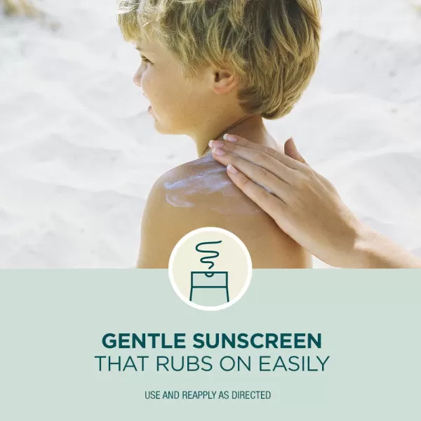 Coppertone Pure and Simple Kids Sunscreen Lotion SPF 50 Zinc Oxide Mineral Sunscreen for Kids Tear Free Water Resistant Broad Spectrum Sunscreen SPF 50 6 Fl Oz Bottle