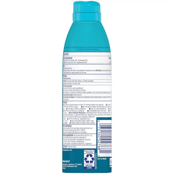 Coppertone SPORT Kids Sunscreen Spray SPF 100 Water Resistant Continuous Spray Sunscreen for Kids Broad Spectrum Sunscreen SPF 100 55 Oz Spray