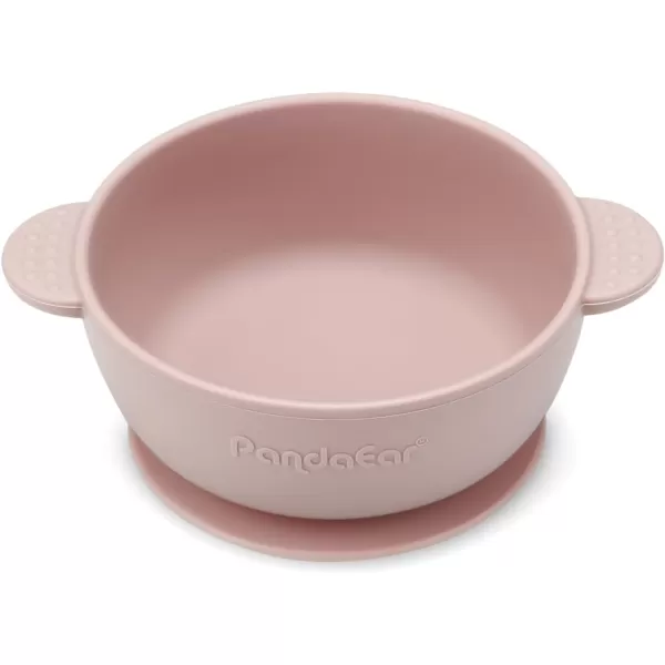 PandaEar 3 Pack Baby Bowls with Suction Stay Put Silicone Food Bowl for Babies Kids Toddlers Infants Food Grade Soft Safe BPAFree Silicone MultiColorPink