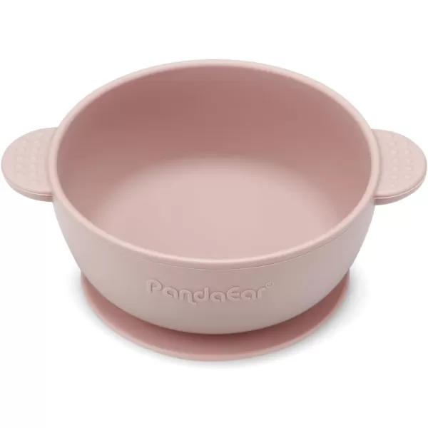 PandaEar 3 Pack Baby Bowls with Suction Stay Put Silicone Food Bowl for Babies Kids Toddlers Infants Food Grade Soft Safe BPAFree Silicone MultiColorPink Green Light Tan
