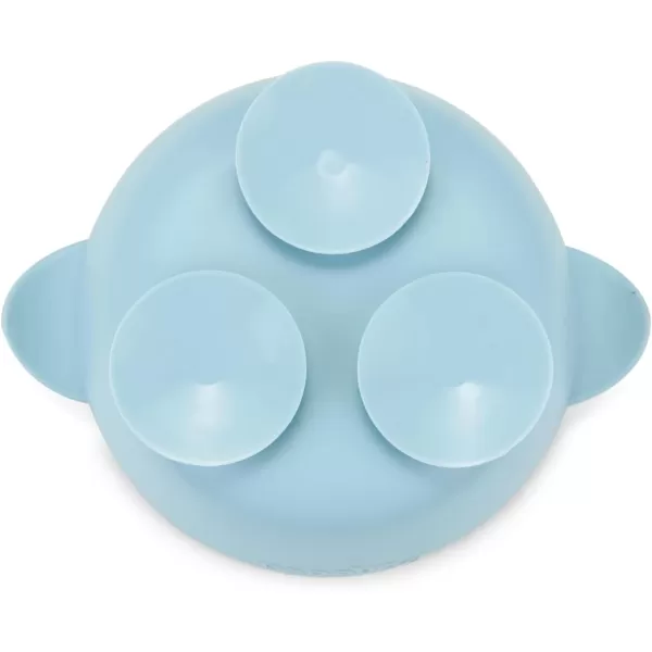 PandaEar 3 Pack Baby Suction Bowls Stay Put Silicone Food Bowl Babies Led Weaning Supplies for Kids Toddlers BPAFree BlueGreenBrown