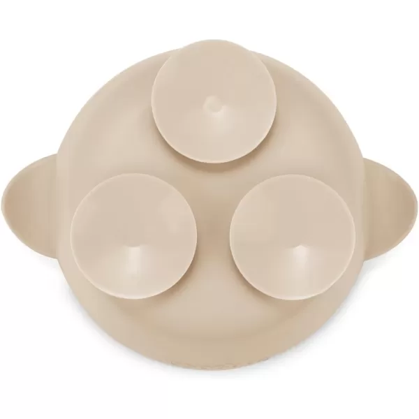 PandaEar 3 Pack Baby Suction Bowls Stay Put Silicone Food Bowl Babies Led Weaning Supplies for Kids Toddlers BPAFree BlueGreenBrown