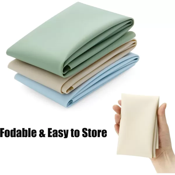 PandaEar 3 Pack Silicone Mats for Crafts Resin Casting Jewelry Making Play Dough ampamp Art Supplies Nonstick HeatResistant Large Sheets for Crafting 157quotx 118quot