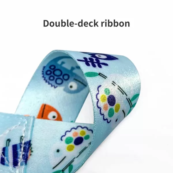 PandaEar 5 Pack Silicone Pacifier Clips for Boys and Girls Newborn