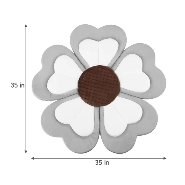 PandaEar Baby Bath Flower for Sink Baby Bath Pad Bathtub Cushion for Infant Newborn Safe Flower Tub Sink Bath Mat for baby