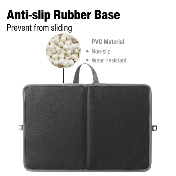 PandaEar Baby Bath Knee Pad Foldable NonSlip Kneeling Mat Cushion Foam Kneeler Mat for Toddler Bathroom Bathing Time 15 Inch Thick