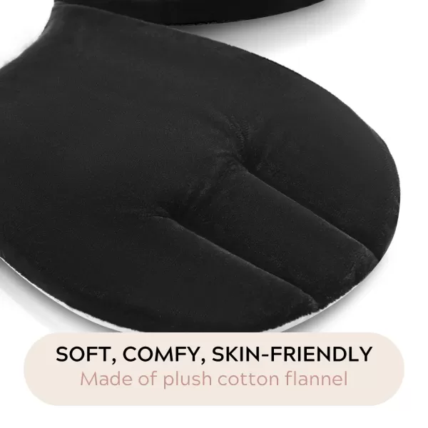 PandaEar Baby Bath Pad for Infant Newborn  Bath Seat Soft Frog Cushion Mat for Sink Bathtub Essentials Shower Gift GreenBlack