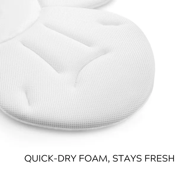 PandaEar Baby Bath Pad for Infant Newborn  Bath Seat Soft Frog Cushion Mat for Sink Bathtub Essentials Shower Gift GreenGreen