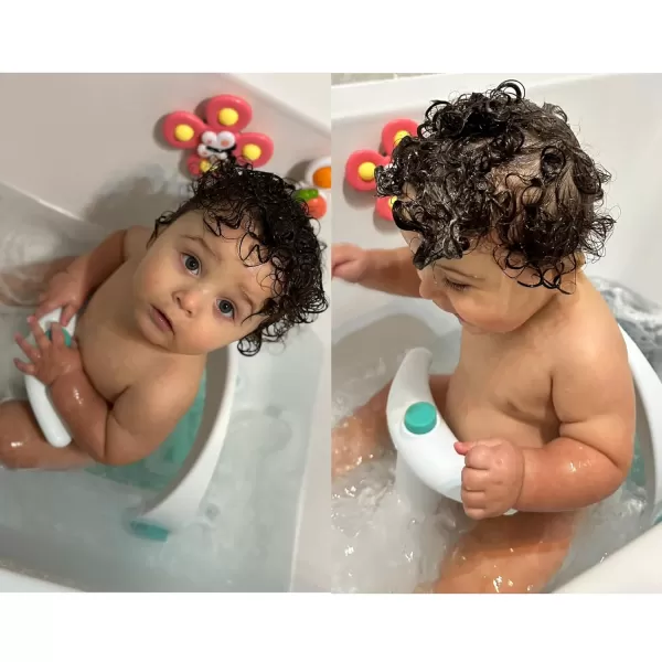 PandaEar Baby Bath Seat Infant Bathtub Chair Baby Bath Tubs Shower Seat with NonSlip Suction Cups ampamp Adjustable Backrest Support for Babies 6 Months