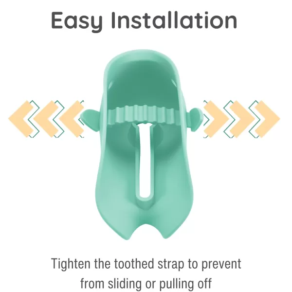PandaEar Baby Bathtub Faucet Cover for Kids Toddlers  Bath Spout Cover for Baby Bathroom Tub Whale GreenGreen