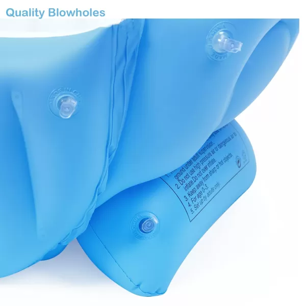 PandaEar Baby Inflatable Bathtub Portable Travel Baby Infant Bath Tub Toddler Bathtub with Air Pump Foldable NonSlip Shower Basin Mini Air Swimming Pool for Newborn PinkBlue