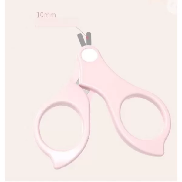 PandaEar Baby Nail Manicure Pedicure Grooming Care Kit 4 Pack Clippers Scissors File Tweezers  Newborn Infant Toddler Kids1 Months Plus GreenPink