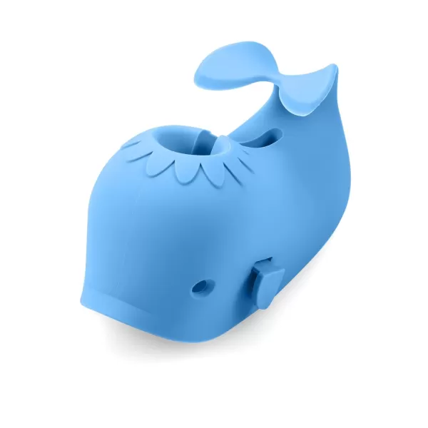 PandaEar Bath Spout Cover Baby Bathtub Faucet Cover Baby Shower Protector Cover for Kids Toddlers Universal Fit Whale BlueBlue