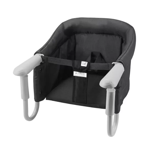 PandaEar Hook On High Chair Baby Portable High Chair for Travel Table High Chair Clip On Baby Eating Chair Booster Seat for Dining Black