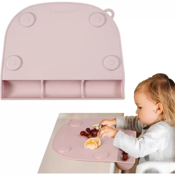 PandaEar Suction Silicone Placemat for Toddlers Kids Food Grade Toddler Place Mat for Dining Table ampamp Restaurants Baby Eating Baby Placemat That Stick to Table with Food Catching Pockets