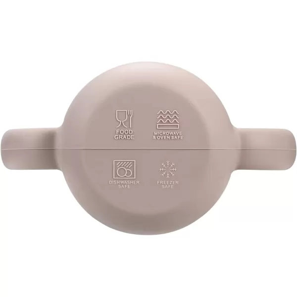 PandaEar 100 Tiny Silicone Drinking Training Cup with Straw for Baby and Toddler Pink