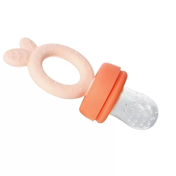 PandaEar 3 Pack Silicone Baby Fruit Food Feeder Pacifier with 3 Sizes Silicone Pouches BPA Free Mesh Feeder for Infants