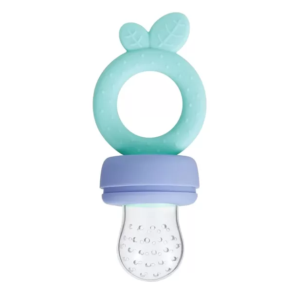 PandaEar 3 Pack Silicone Baby Fruit Food Feeder Pacifier with 3 Sizes Silicone Pouches BPA Free Mesh Feeder for Infants