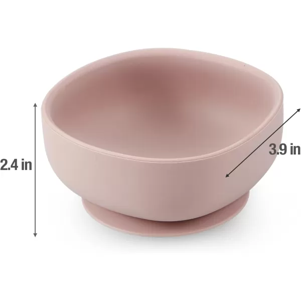 PandaEar 3 Pack Silicone Suction Bowls for Baby Toddler Infant Kids Baby Food Bowls First Stage Feeding Toddler Bowls Suction Food Grade Soft Safe Silicone BPAFree