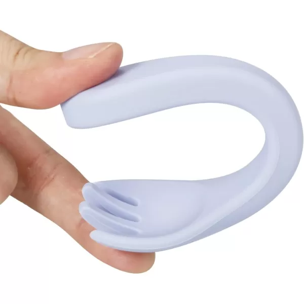 PandaEar Baby Silicone Soft Bendable Utensils Spoons Forks Training Feeding for Kids Toddlers Children Infants BPA Free 4 Pack Cutlery