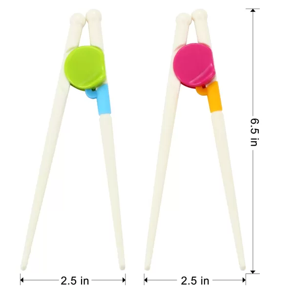 PandaEar Kids Children Adult Training Chopsticks 2 Pack