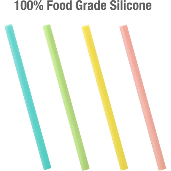 PandaEar Kids ampamp Toddler Glass Cups 4 Pack Glass Mason Jar Cups 845 oz with Silicone Sleeves ampamp Straws Toddler SpillProof Smoothie ampamp Snack Cups