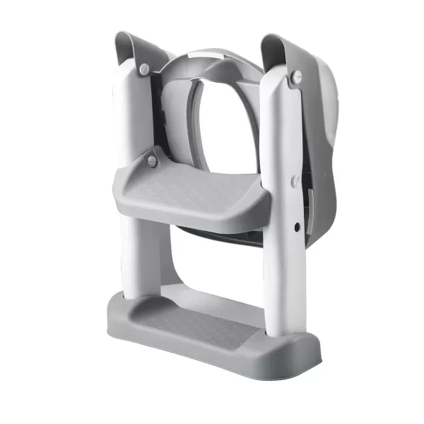 PandaEar Potty Training Seat Toilet with Step Stool Ladder Kids Boys Girls ToddlersComfortable Safe AntiSlip Pads Ladder