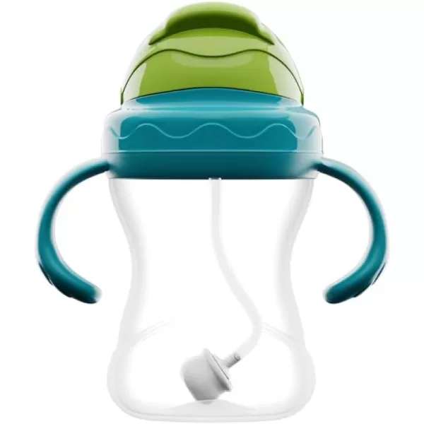 PandaEar Baby Sippy Cup 9 oz Straw Cup with Handles for Babies ampamp Toddler 6 Month BPAFree No Spill Design
