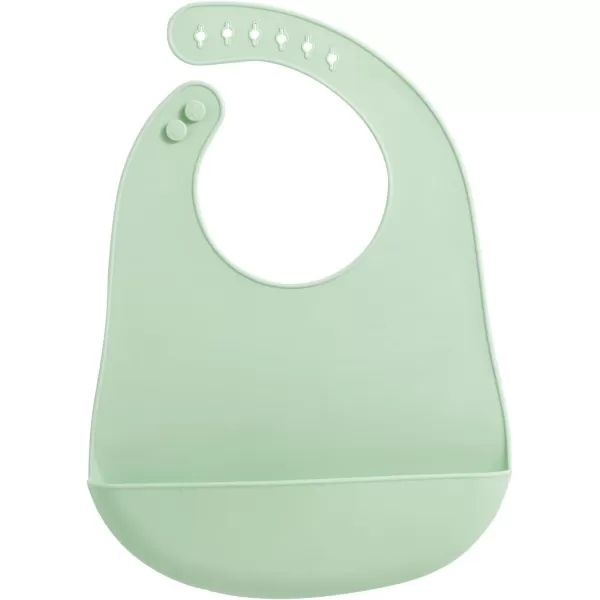 PandaEar 3 Pack Baby Bibs for Eating with Food Catcher Waterproof Silicone Bibs for Babies Toddlers Boys Girls Adjustable Baby Food Feeding Bibs BPA Free