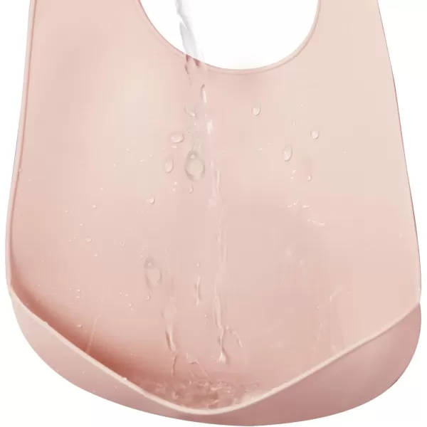 PandaEar 3 Pack Baby Bibs for Eating with Food Catcher Waterproof Silicone Bibs for Babies Toddlers Boys Girls Adjustable Baby Food Feeding Bibs BPA Free