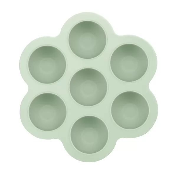 PandaEar 3 Pack Baby Food Freezer Tray with Lids Silicone Baby Fruit Food Feeder Teether Tray Baby Food Storage Container Ice Cube Tray Maker for Homemade Baby Food BlueGreenCarnationPinkGreenLinen