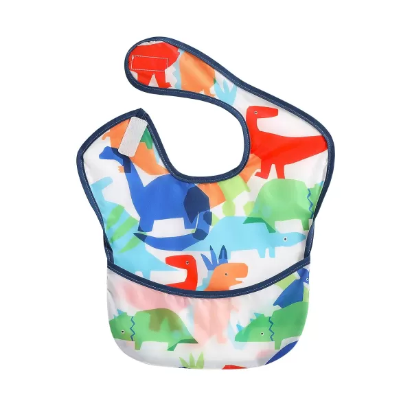 PandaEar 3 Pack Super Light Weight Baby Bib Waterproof Washable Stain Oil and Odor Resistant 1248 Months BoyBoy