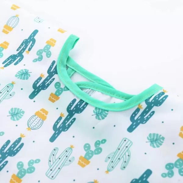 PandaEar 5 Pack Long Sleeve Bibs Waterproof Full Bib with Sleeves for Babies Infant Toddler 624 Months Mess Proof Baby Smock for Eating Baby Apron for Feeding