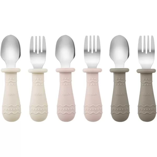PandaEar 9 PCS Toddler Plates and Utensils Set 3 Pack Suction Plates for Toddler with 3 Spoons 3 Forks Silicone Baby Feeding Set Toddler Dinnerware Eating Essentials