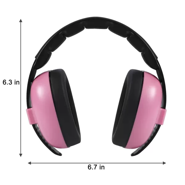 PandaEar Baby Ear Protection Noise Cancelling HeadPhones Ages 03 Years  Infant Hearing Protection Earmuffs BluePink