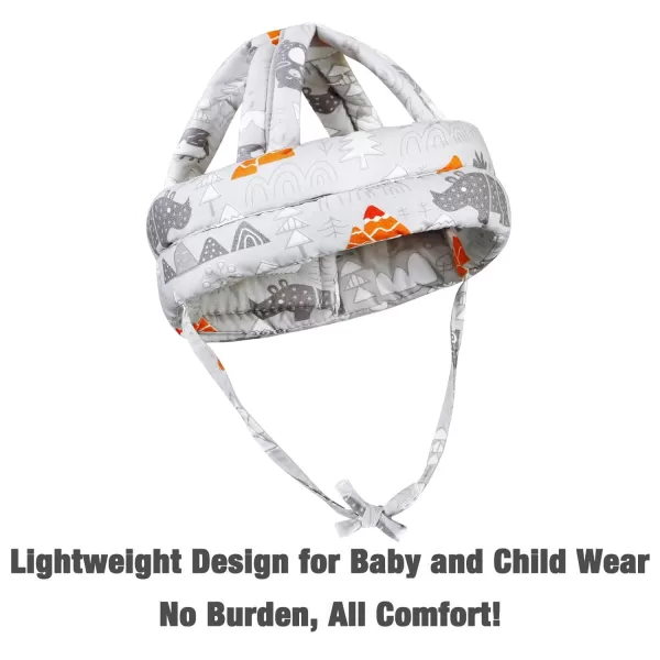 PandaEar Baby Helmet for Crawling and Walking Baby Head Protector Infant Helmets 612 Months Toddler Baby Head Protection Cushion Baby Safety Helmet Head Shaping for Learning to Walk