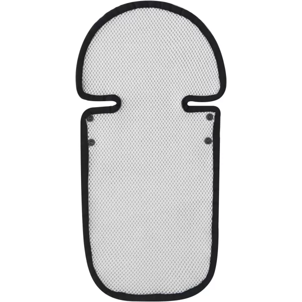 PandaEar Baby Head Support for Car Seat3 in 1 Infant Head Neck Body Support Soft Insert Cushion Pad for CarSeat Strollers Bouncer Black ampamp GreyBlack  Grey