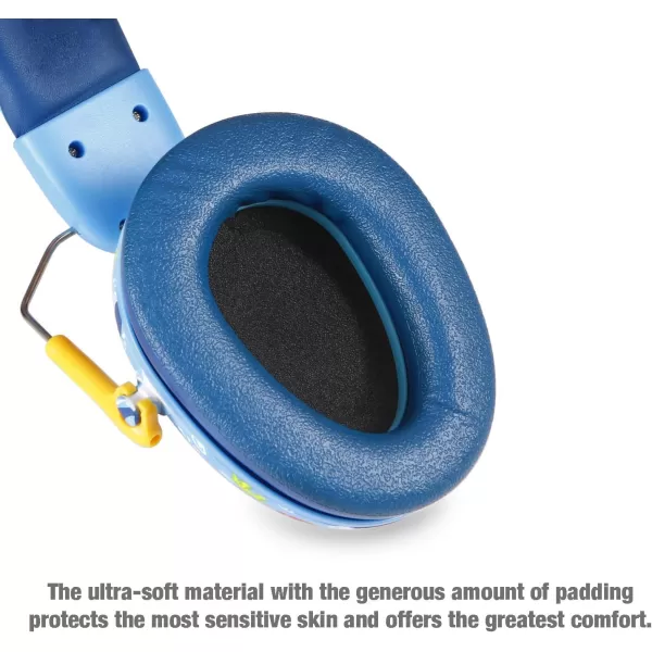 PandaEar Kids Ear Protection Noise Cancelling HeadPhones NRR 28dB Hearing Protection Earmuffs for Autism Children ToddlerBlue