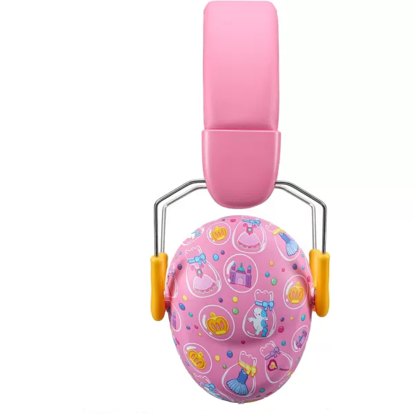 PandaEar Kids Ear Protection Noise Cancelling HeadPhones NRR 28dB Hearing Protection Earmuffs for Autism Children ToddlerPink