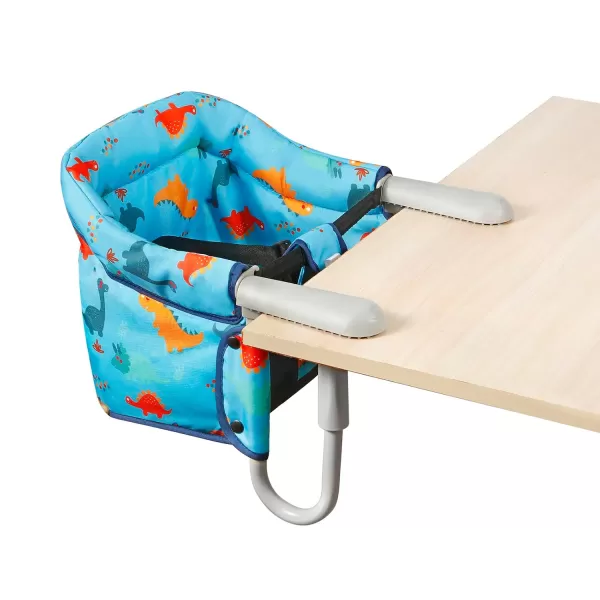 PandaEar Quick Clip On High Chair with Storage Bag Portable High Chair That Attaches to Table Hook On Baby Seat for Table