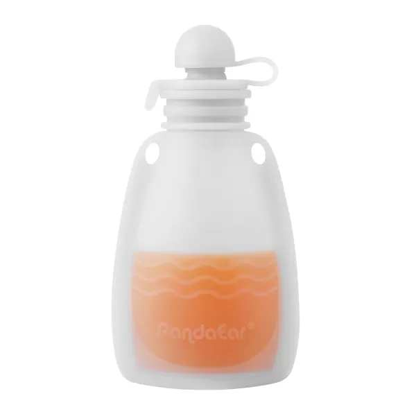 PandaEar 11 Pack Reusable Silicone Baby Food Pouches