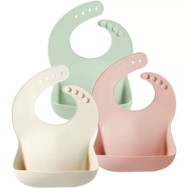 PandaEar Baby Bibs ampamp Baby Spoons and Fork