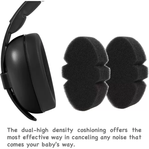 PandaEar Infant Baby Noise Cancelling Headphones  Baby Ear Muff for Noise Protection 024 Months Comfortable Baby Ear Protection Baby Headphones for Noise  Ideal for Travel Airplane