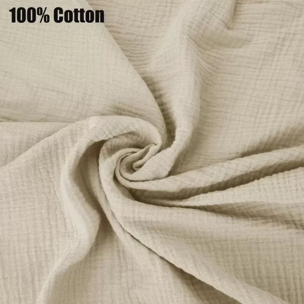 imagePandaEar Nursing Cover for Baby Breastfeeding Breathable Muslin Nursing Poncho Neck Insert with Rigid Hoop for Mom Multiuse Privacy Nursing Apron Carseat Cover