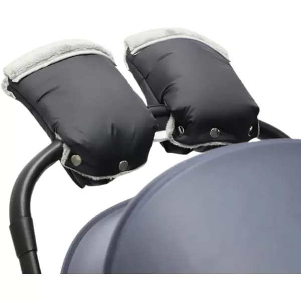 imagePandaEar Baby Stroller Gloves Universal Winter Stroller Mittens AntiFreeze Warm Hand Muffs Waterproof Thick HandMuff Stroller Accessories Black