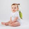 imagePandaEar Baby Head Protection Backpack Toddler Adjustable Walking Head Protector Head Protection Backpack Wear Safety Pad for Falling Crawling and Walking Green