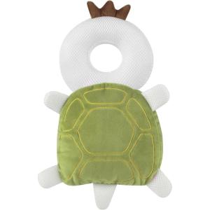 imagePandaEar Baby Head Protection Backpack Toddler Adjustable Walking Head Protector Head Protection Backpack Wear Safety Pad for Falling Crawling and Walking Green