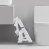 imagePandaEar Training Toilet Ladder Toilet Potty Training Seat with Step Stool Ladder PinkGray