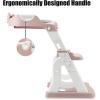 imagePandaEar Training Toilet Ladder Toilet Potty Training Seat with Step Stool Ladder PinkPink