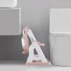 imagePandaEar Training Toilet Ladder Toilet Potty Training Seat with Step Stool Ladder PinkPink